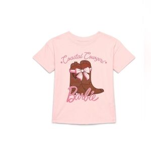 Barbie Pink Coastal Cowgirl Kids Tee